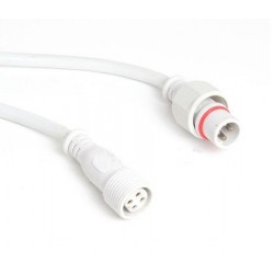Conector Macho 4pins ip67 con 20cm. cable